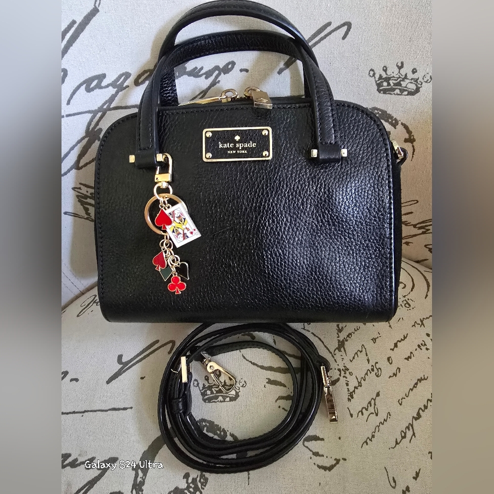 Kate Spade Black Leather Handbag